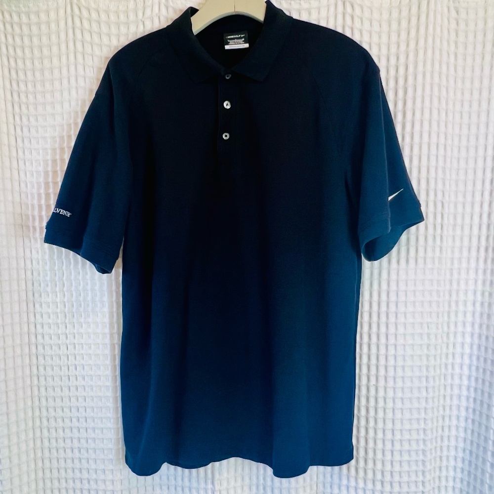 Nike Golf Size L Polo Black